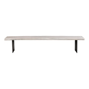 Evans - Dining Bench - White - JaxCo Furniture
