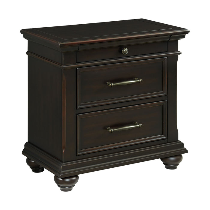 Slater - 3-Drawer Nightstand With Usb Ports - JaxCo Furniture