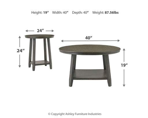 Caitbrook - Gray - Occasional Table Set (Set of 3) - JaxCo Furniture
