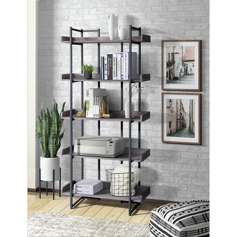 Preston - Bookshelf - Gray