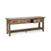 Talladega - Console Table - Natural - JaxCo Furniture