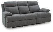 Side-Swipe - Reclining Sofa With Drop Down Table - JaxCo Furniture