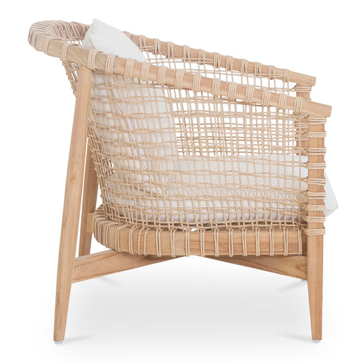 Kuna - Outdoor Lounge Chair - Beige - JaxCo Furniture