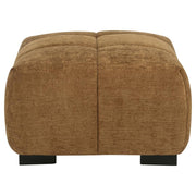 Octavia - Fabric Rectangular Upholstered Ottoman - JaxCo Furniture
