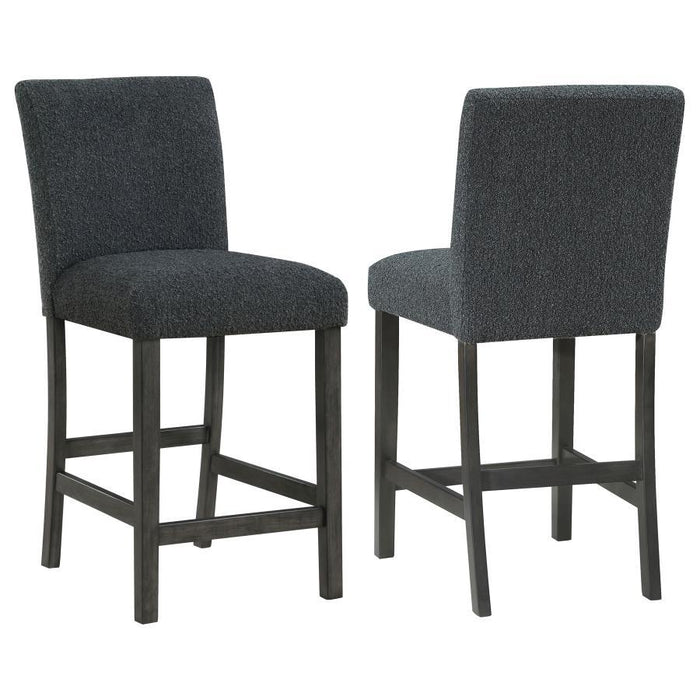 Alba - Boucle Upholstered Counter Height Dining Chair (Set of 2) - JaxCo Furniture