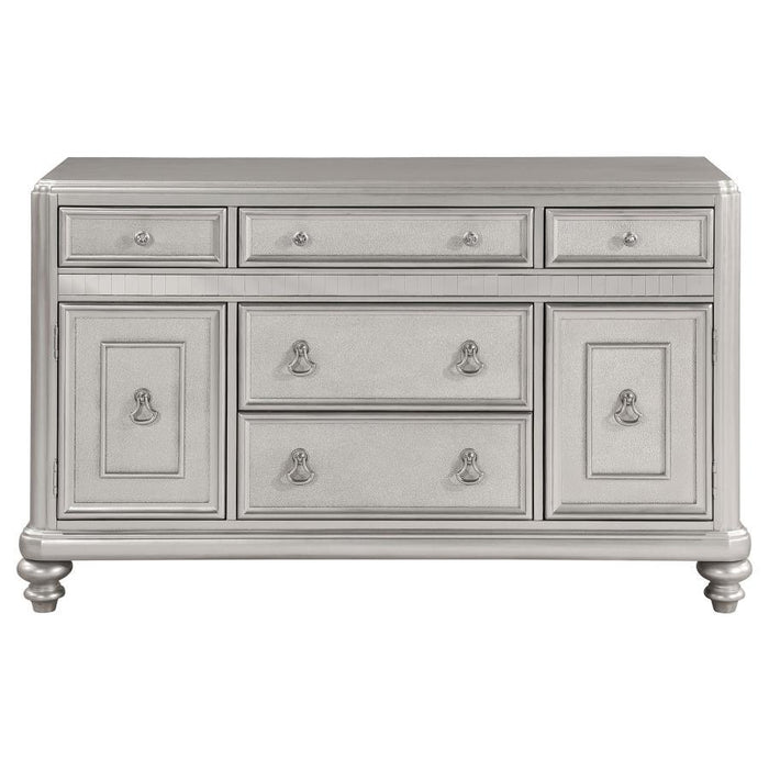 Bling Game - Dining Sideboard Buffet Cabinet - Metallic Platinum - JaxCo Furniture