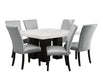 Camila - Square Dining Set - White Top - JaxCo Furniture