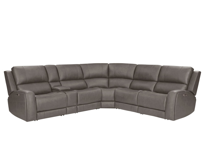 Belmont - Zero Gravity Power Reclining Sectional With Power Adjustable Headrests - JaxCo Furniture