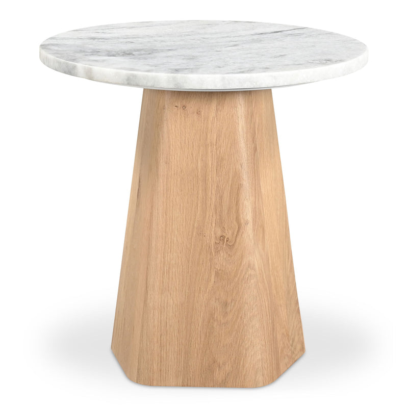 Evelyn - Accent Table - White - JaxCo Furniture