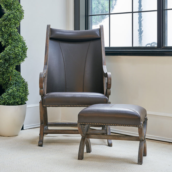 Hunter - Chair & Ottoman - JaxCo Furniture