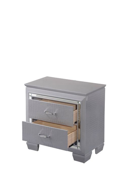 Lillian - Nightstand - Gray