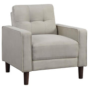 Bowen - Upholstered Track Arm Tufted Accent Chair - JaxCo Furniture