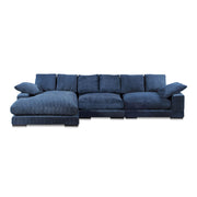 Plunge - Large Sectional - Navy - JaxCo Furniture