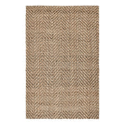 Jute Favorites - Herringbone Rug - JaxCo Furniture