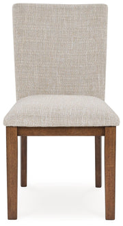 Kraeburn - Beige / Brown - Dining Upholstered Side Chair (Set of 2) - JaxCo Furniture