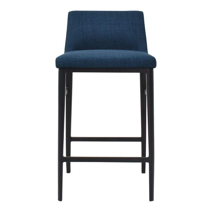 Baron - Counter Stool - Blue - JaxCo Furniture