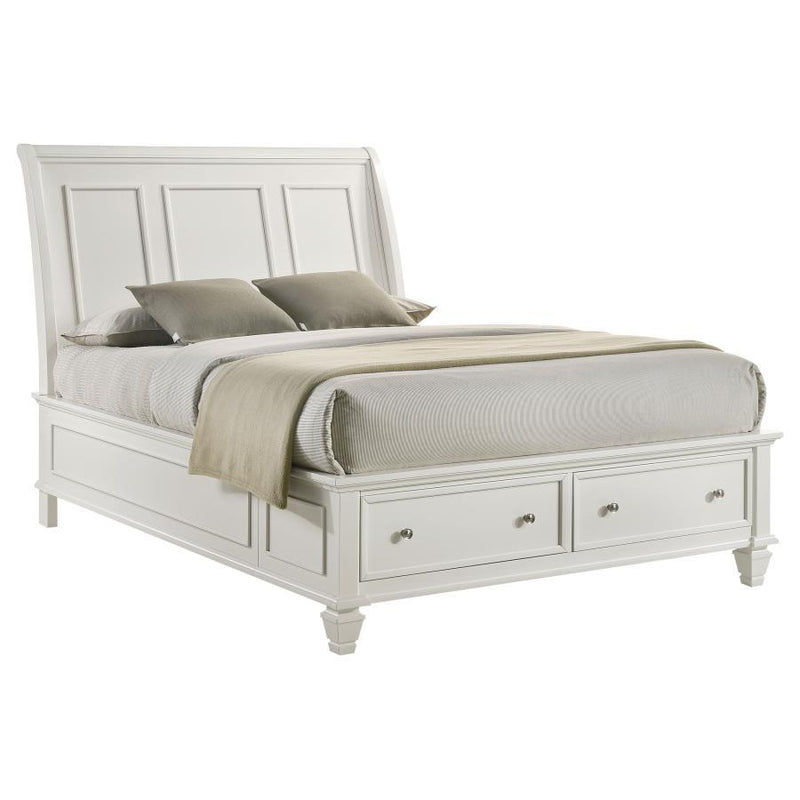 Sandy Beach - Storage Sleigh Bed - JaxCo Furniture