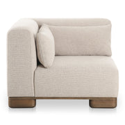 June - Corner Chair - Oatmeal - JaxCo Furniture