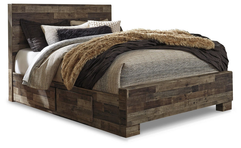 Derekson - Panel Bed - JaxCo Furniture