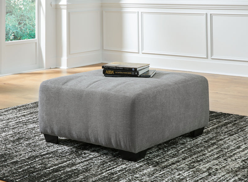 Birkdale Court - Gray - Oversized Accent Ottoman - JaxCo Furniture