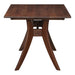 Florence - Rectangular Dining Table Small - Walnut - JaxCo Furniture