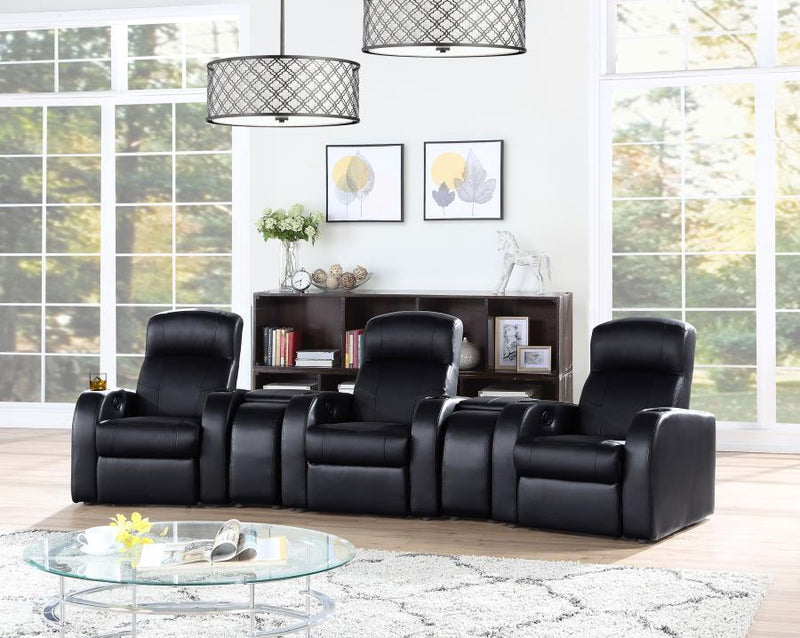Cyrus - Upholstered Home Theater Seating - JaxCo Furniture
