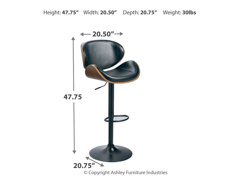 Bellatier - Adjustable Height Barstool - JaxCo Furniture