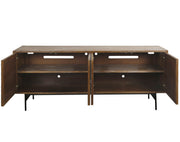 Crossings - Console - Coconut Shell - JaxCo Furniture
