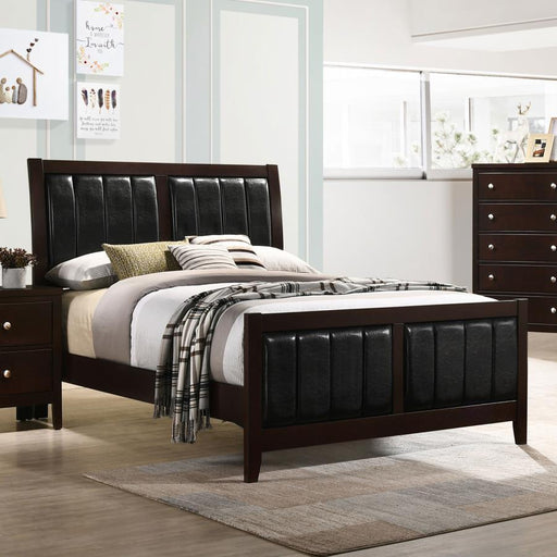 Carlton - Wood Panel Bed - JaxCo Furniture