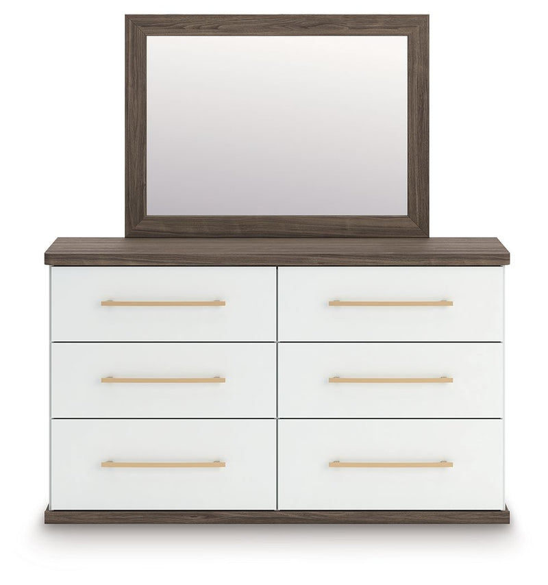 Kendanport - Six Drawer Dresser - JaxCo Furniture