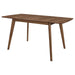 Alfredo - Extension Leaf Dining Table - Natural Walnut - JaxCo Furniture