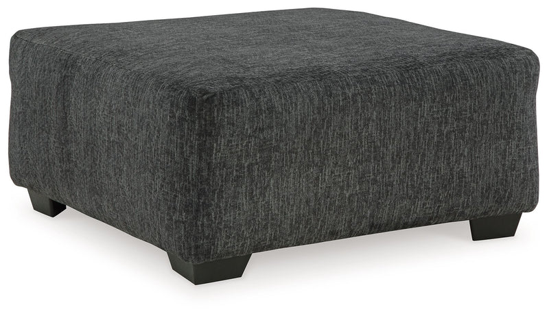 Biddeford - Shadow - Oversized Accent Ottoman - JaxCo Furniture
