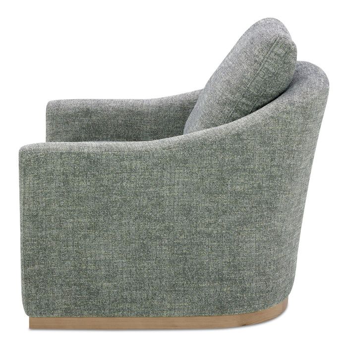 Linden - Swivel Chair - Moss - JaxCo Furniture