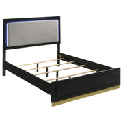 Caraway - Wood LED Panel Bed - JaxCo Furniture