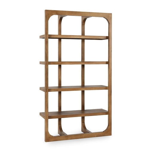 Gordon - Solid Wood Bookcase - Natural - JaxCo Furniture