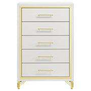 Lucia - 5-Drawer Bedroom Chest - JaxCo Furniture