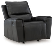 Glossmore - Rocker Recliner - Black - JaxCo Furniture