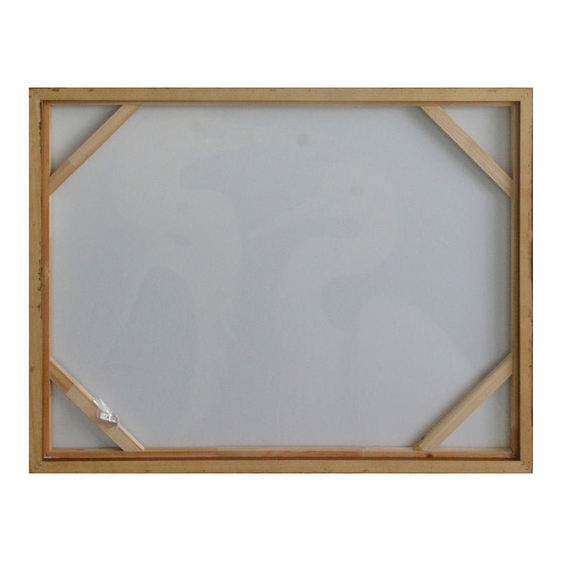 Two Cranes - Framed Painting - White - JaxCo Furniture