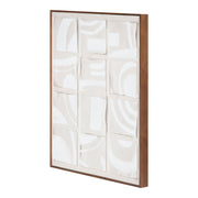 Unfold - 2 Framed Print - White - JaxCo Furniture