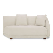 Fraser - Right Arm Facing Sofa - Off White - JaxCo Furniture