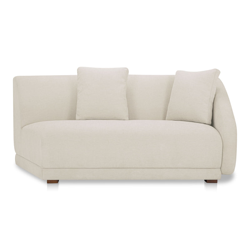 Fraser - Right Arm Facing Sofa - Off White - JaxCo Furniture