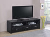 Alton - 3-drawer Black Oak TV Console - JaxCo Furniture