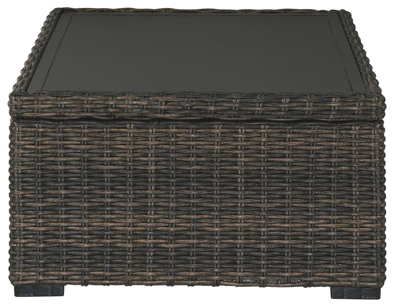 Grasson - Brown - Rectangular Cocktail Table - JaxCo Furniture