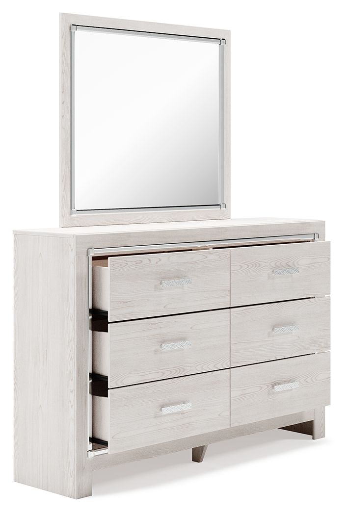 Altyra - Dresser, Mirror - JaxCo Furniture