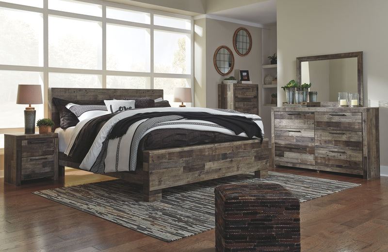 Derekson - Panel Bed - JaxCo Furniture