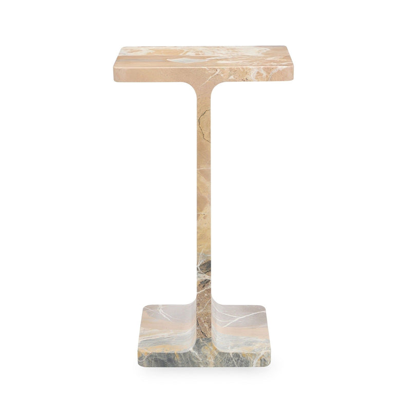 Delaney - Marble Rectangle Accent Table - JaxCo Furniture