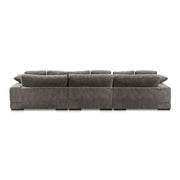 Plunge - Large Sectional - Charcoal - JaxCo Furniture