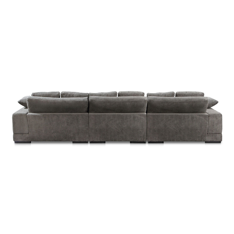 Plunge - Large Sectional - Charcoal - JaxCo Furniture