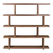 Miri - Large Shelf - Walnut - JaxCo Furniture