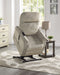 Rhodes - Power Lift Chair - Tan - JaxCo Furniture